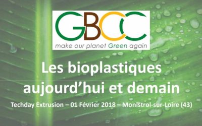 Présentation Bioplastiques TechDay